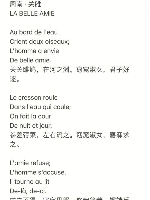 法语翻译中文